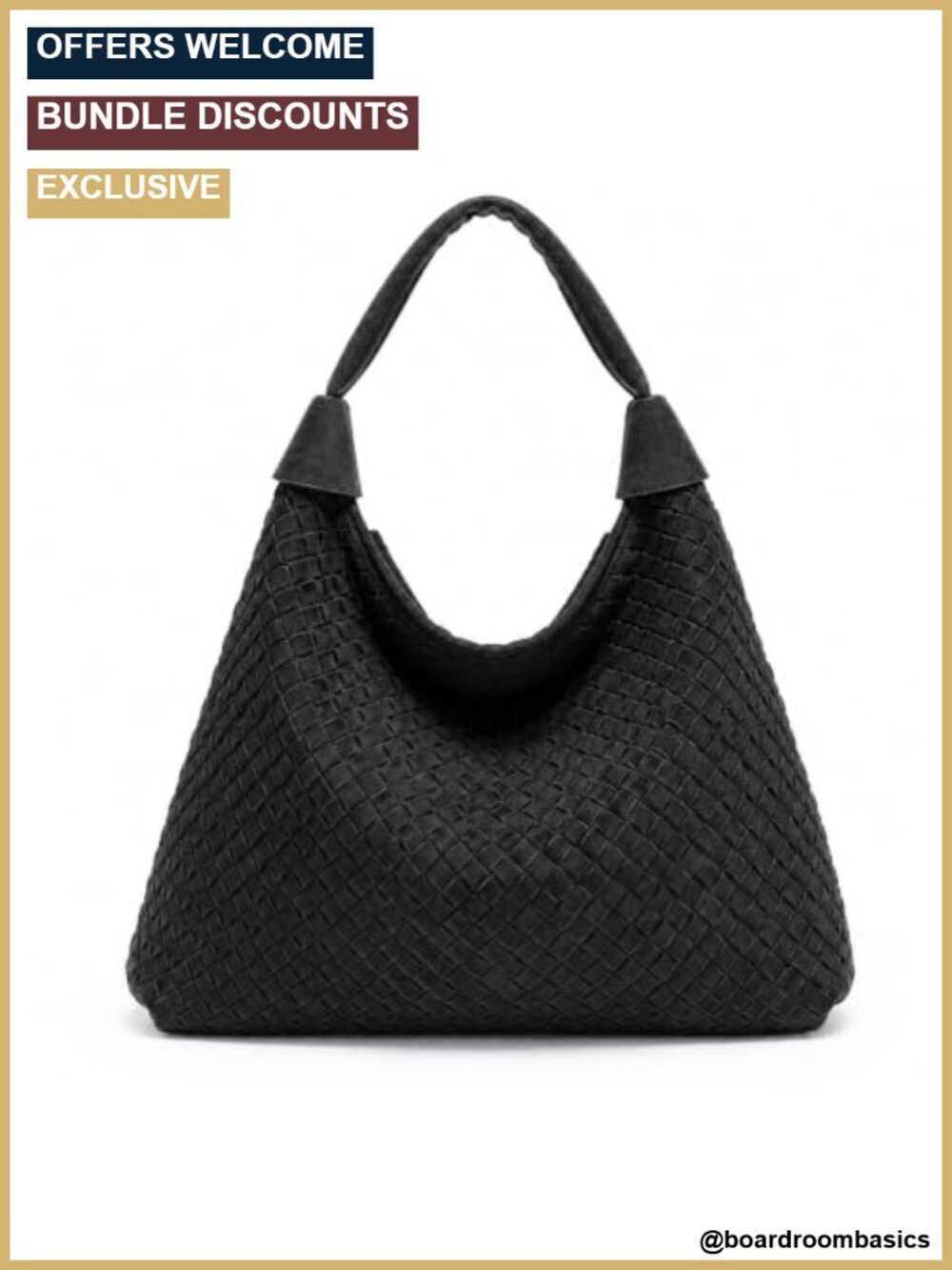 Oversized Woven Suede Tote Bag, Large Capacity Slouchy Hobo Shoulder Purse for